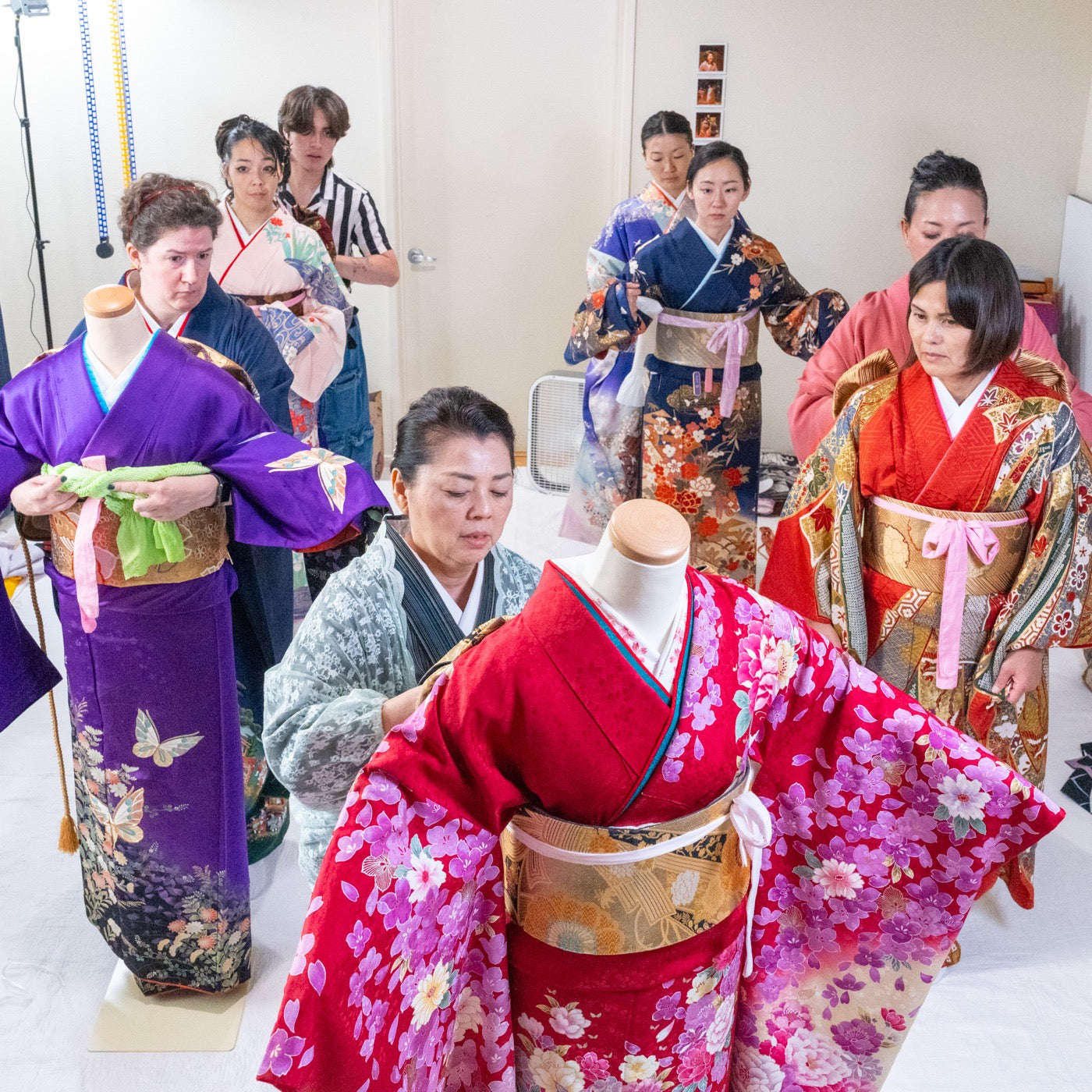 Kimono Class Los Angeles by Sueko Oshimoto